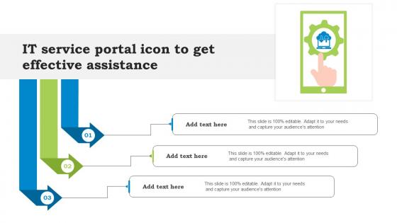 IT Service Portal Icon To Get Effective Assistance Pictures Pdf