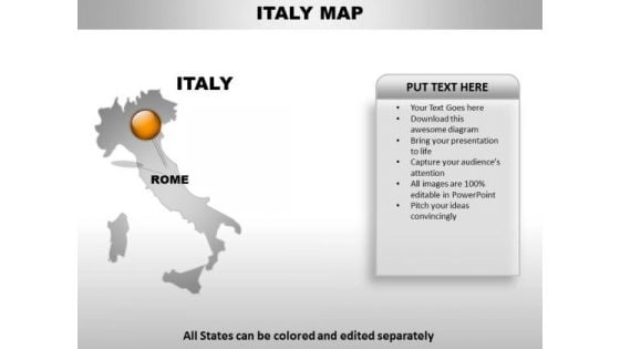 Italy Country PowerPoint Maps