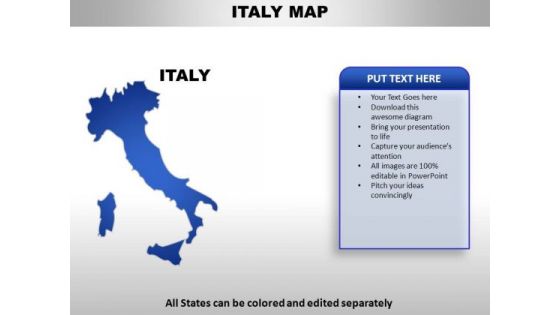 Italy PowerPoint Maps