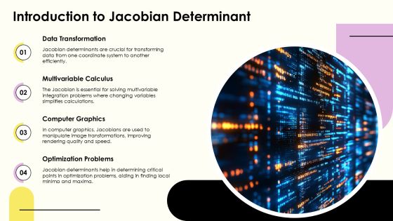 Jacobian Determinant Importance Of Variable Changes PPT Structure AT Slide03