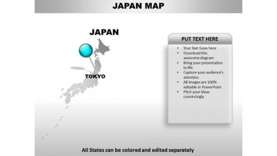 Japan Country PowerPoint Maps