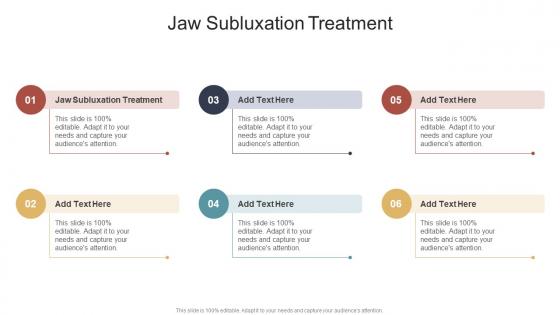 Jaw Subluxation Treatment In Powerpoint And Google Slides Cpb