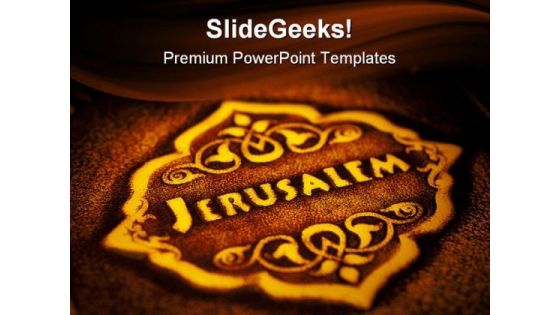 Jerusalem Bible Religion PowerPoint Themes And PowerPoint Slides 0411 Jerusalem Bible Religion PowerPoint Themes And PowerPoint Slides 0411