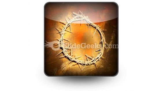 Jesus Crown PowerPoint Icon S