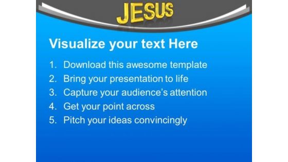 Jesus Faith Church PowerPoint Templates Ppt Backgrounds For Slides 1112