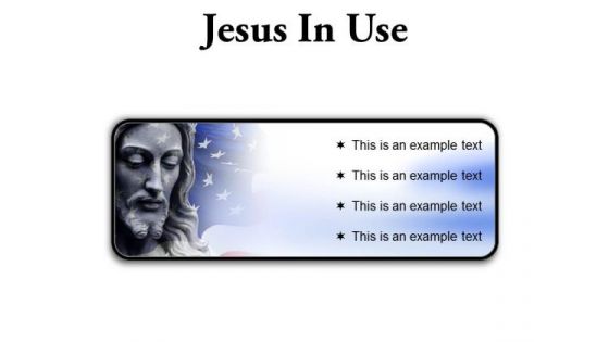 Jesus In Usa Religion PowerPoint Presentation Slides R