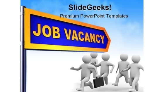 Job Vacancy Business PowerPoint Backgrounds And Templates 1210