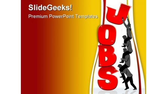 Jobs Business PowerPoint Templates And PowerPoint Backgrounds 0511