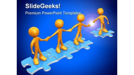 Join Us Team Business PowerPoint Templates And PowerPoint Backgrounds 0811