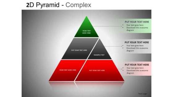 Joined Pyramids PowerPoint Slides And Ppt Templates