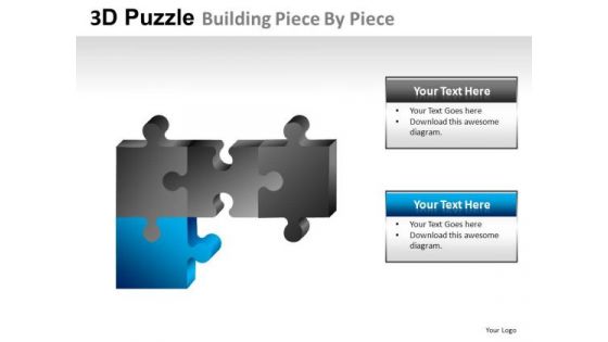 Joining Puzzles PowerPoint Slides And Ppt Diagram Templates