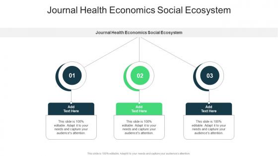 Journal Health Economics Social Ecosystem In Powerpoint And Google Slides Cpb