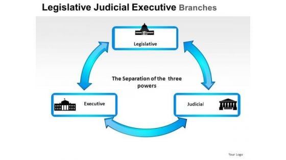 Judgment Legislative Judicial Executive Branches PowerPoint Slides And Ppt Diagram Templates