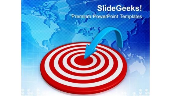 Jump To The Target PowerPoint Templates Ppt Backgrounds For Slides 0513