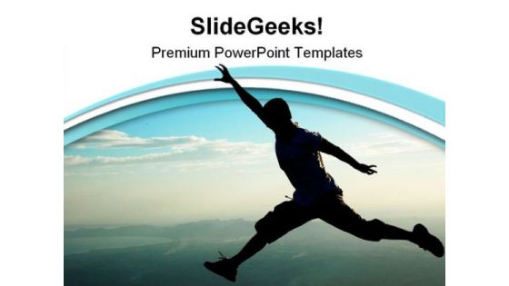 Jump Vacation PowerPoint Themes And PowerPoint Slides 0811 Jump Vacation PowerPoint Themes And PowerPoint Slides 0811