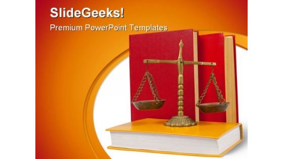 Justice Law Government PowerPoint Backgrounds And Templates 1210