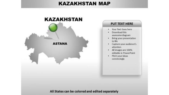 Kazakhstan Country PowerPoint Maps