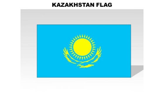 Kazakhstan Of Country PowerPoint Flags Kazakhstan Of Country PowerPoint Flags