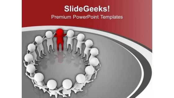 Keep Your Team Togather With Right Leadership PowerPoint Templates Ppt Backgrounds For Slides 0613