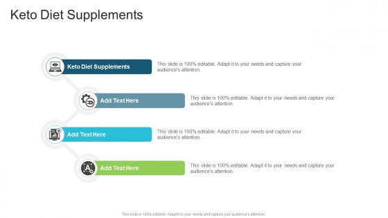 Keto Diet Supplements In Powerpoint And Google Slides Cpb