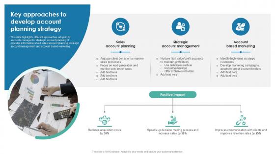 Key Approaches To Develop Account Planning Strategy PPT Example SS