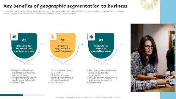 Key Benefits Of Geographic Segmentation Successful Guide For Market Segmentation Rules Pdf