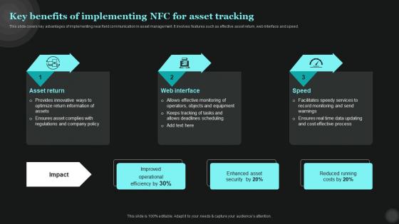 Key Benefits Of Implementing NFC For Asset Tracking Tech Asset Management Microsoft Pdf