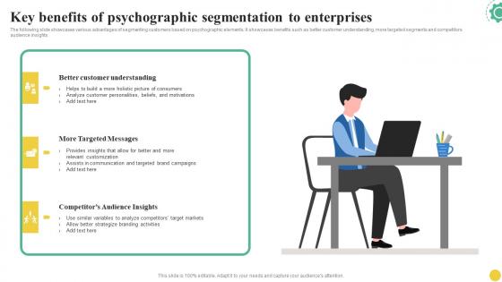 Key Benefits Of Psychographic Segmentation To Enterprises User Segmentation Sample Pdf