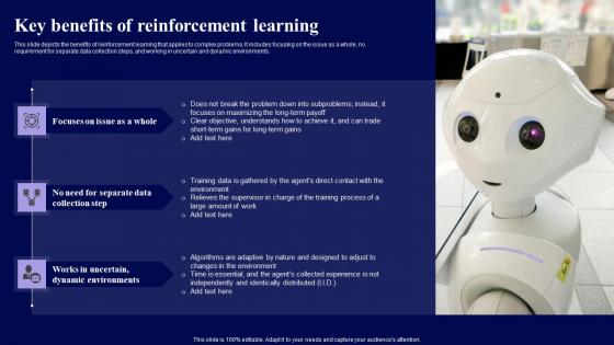 Key Benefits Of Reinforcement Learning Role Of Reinforcement Sample Pdf