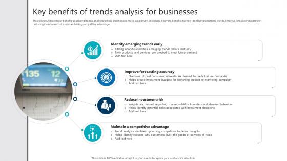 Key Benefits Of Trends Analysis For Businesses Product Analytics Implementation Data Analytics V Key Benefits Of Trends Analysis For Businesses Product Analytics Implementation Data Analytics V