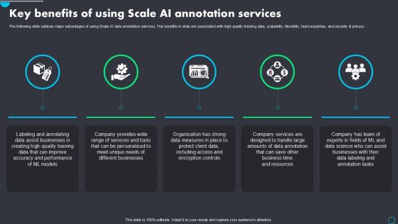 Key Benefits Of Using Implementing Scale AI PPT Presentation AI SS V Key Benefits Of Using Implementing Scale AI PPT Presentation AI SS V