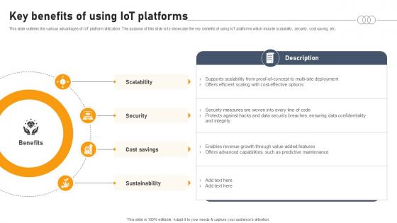 Key Benefits Of Using Iot Platforms Aws IOT Platform Ppt Powerpoint Key Benefits Of Using Iot Platforms Aws IOT Platform Ppt Powerpoint