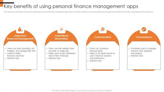 Key Benefits Of Using Personal Finance Management Comprehensive Smartphone Banking Formats Pdf