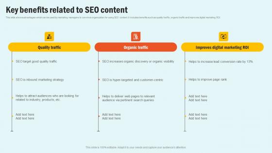 Key Benefits Related Enhancing Website Performance With Search Engine Content Template Pdf Key Benefits Related Enhancing Website Performance With Search Engine Content Template Pdf