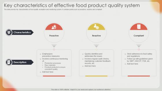 Key Characteristics Of Effective Strategies For Strengthening Food Ppt Sample Key Characteristics Of Effective Strategies For Strengthening Food Ppt Sample