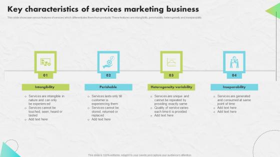 Key Characteristics Services Developing An Impactful SEO Marketing Plan Infographics Pdf