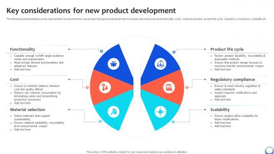 Key Considerations For New Product Development Automating Production Process Strategy SS V Key Considerations For New Product Development Automating Production Process Strategy SS V