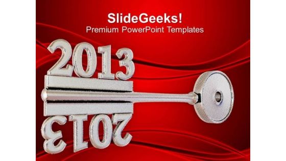 Key Development 2013 Target PowerPoint Templates Ppt Backgrounds For Slides 1212