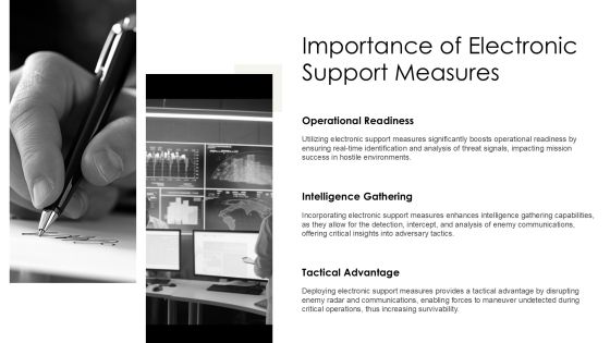 Key Electronic Support Measures Explained PPT Guidelines AT Slide03