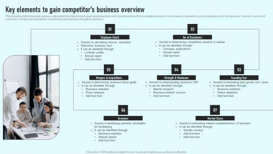 Key Elements To Gain Competitors Business Overview Comprehensive Guide Introduction Pdf