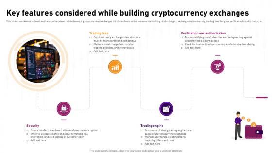 Key Features Considered While Building Complete Roadmap To Blockchain BCT SS V Key Features Considered While Building Complete Roadmap To Blockchain BCT SS V