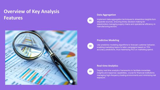 Key Features In Data Analysis Techniques PPT Graphics AT Slide04