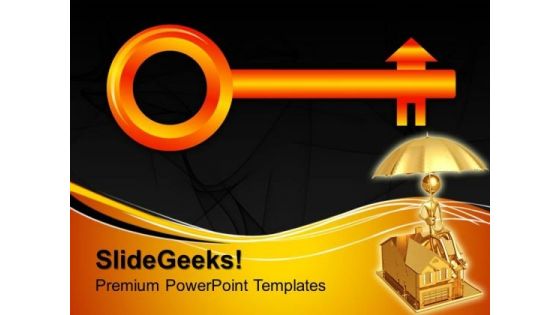 Key House PowerPoint Templates And PowerPoint Themes 1012