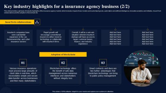 Key Industry Highlights For A Insurance Agency Insurance Broker Business Plan Download Pdf