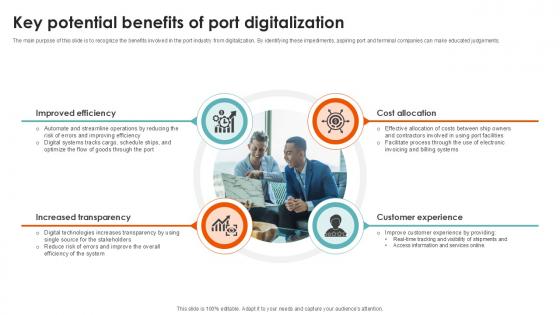Key Potential Benefits Of Port Terminal Industry Ppt Presentation Key Potential Benefits Of Port Terminal Industry Ppt Presentation