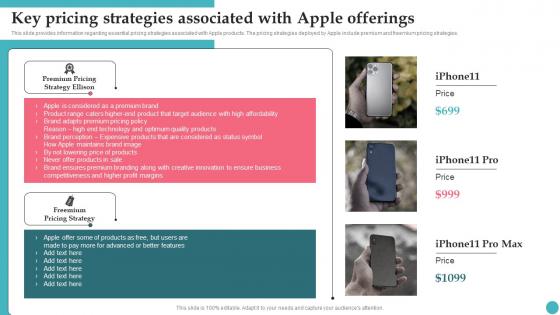 Key Pricing Strategies Associated With Apple Offerings Apples Proficiency In Optimizing Brochure Pdf