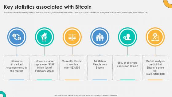 Key Statistics Associated With Bitcoin Everything About Bitcoin PPT Example Fin SS V