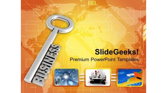 Key To Business Solution Development Process PowerPoint Templates Ppt Backgrounds For Slides 0313