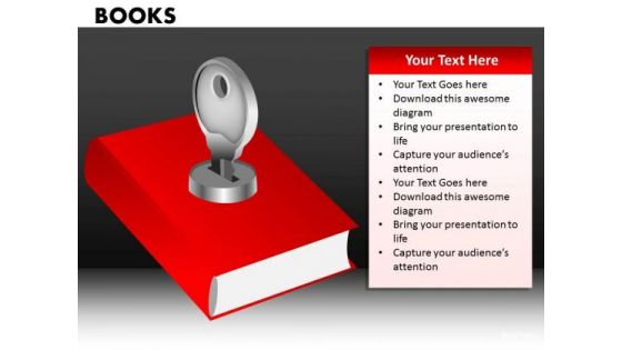 Key To Education Book PowerPoint Ppt Slides