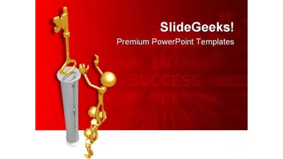 Key To Success Business PowerPoint Templates And PowerPoint Backgrounds 0811 Key To Success Business PowerPoint Templates And PowerPoint Backgrounds 0811